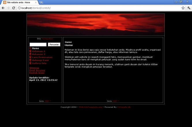 koleksi tema website