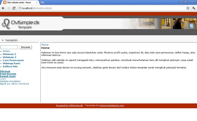 koleksi tema website