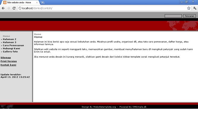 koleksi tema website