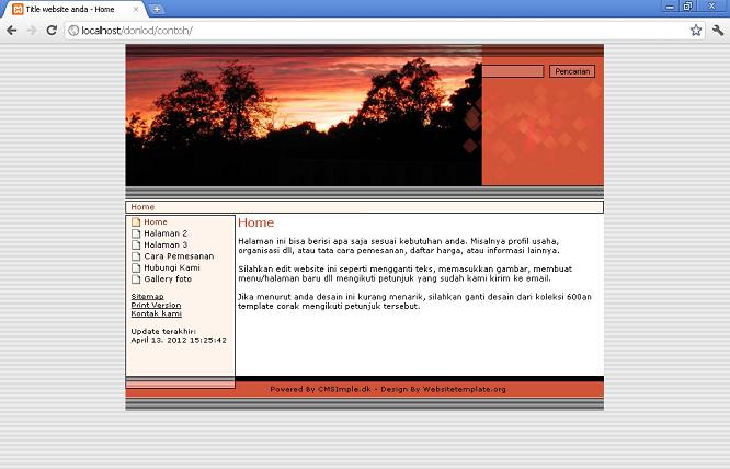 koleksi tema website