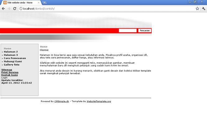 koleksi tema website