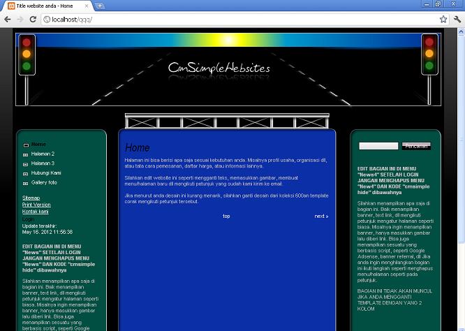 koleksi tema website
