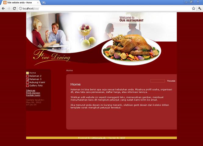 koleksi tema website