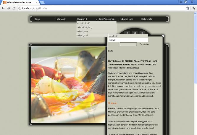 koleksi tema website
