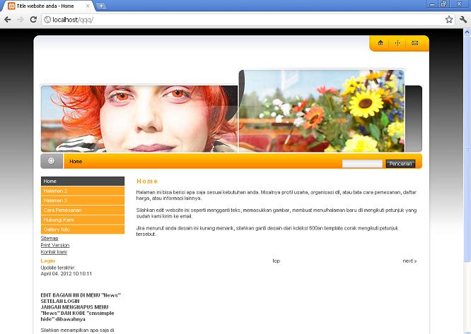 koleksi tema website