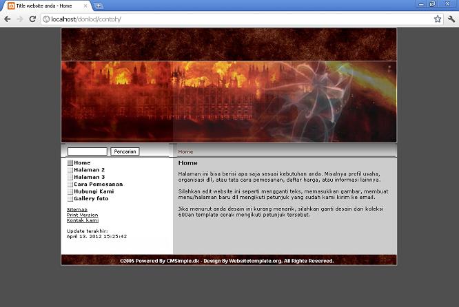 koleksi tema website
