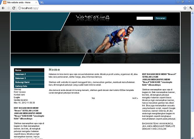 koleksi tema website
