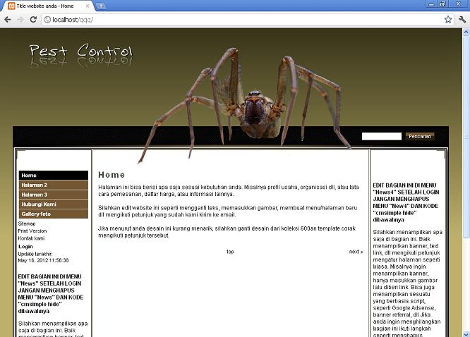 koleksi tema website
