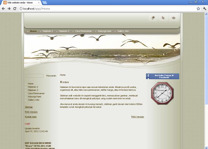 koleksi tema website