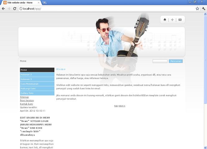 koleksi tema website
