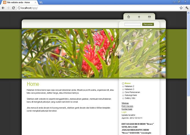 koleksi tema website