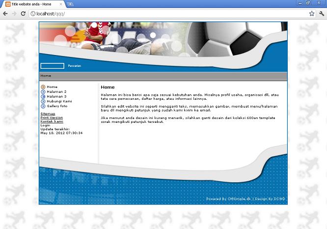 koleksi tema website