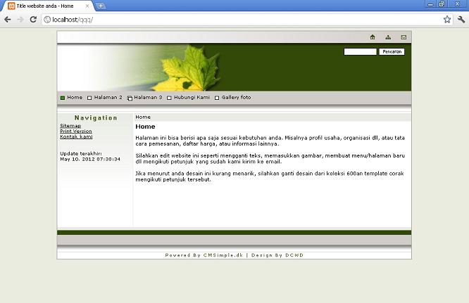 koleksi tema website