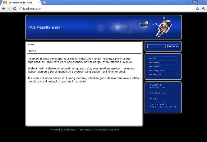 koleksi tema website