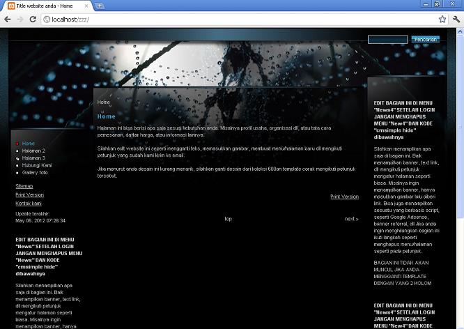 koleksi tema website