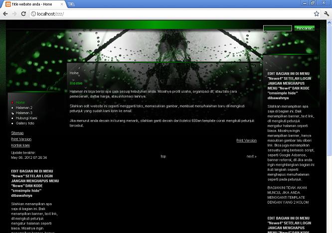 koleksi tema website