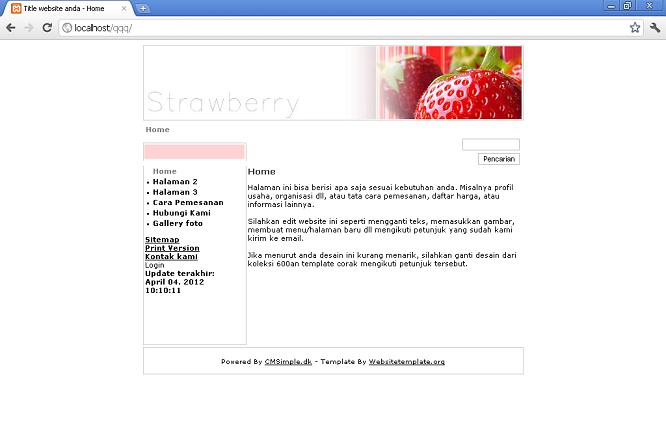 koleksi tema website