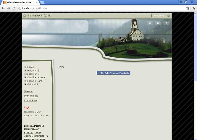 koleksi tema website