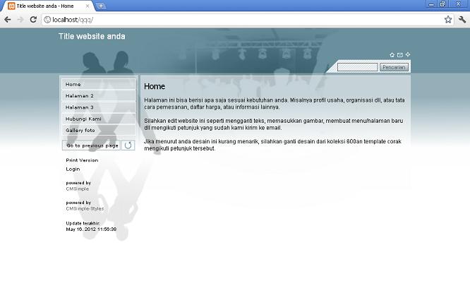 koleksi tema website