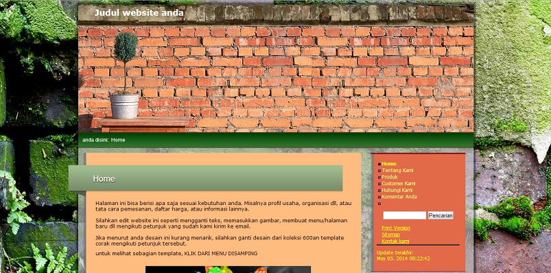 koleksi tema website