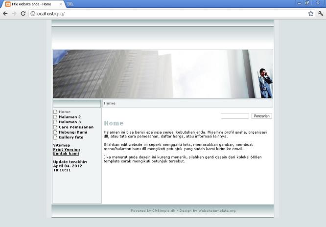 koleksi tema website