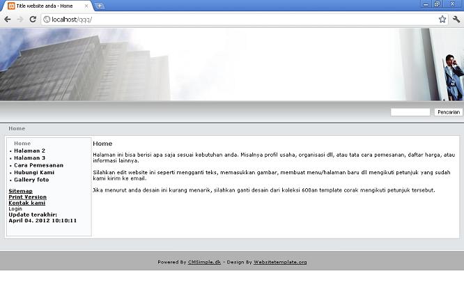 koleksi tema website