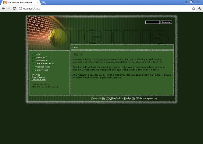koleksi tema website