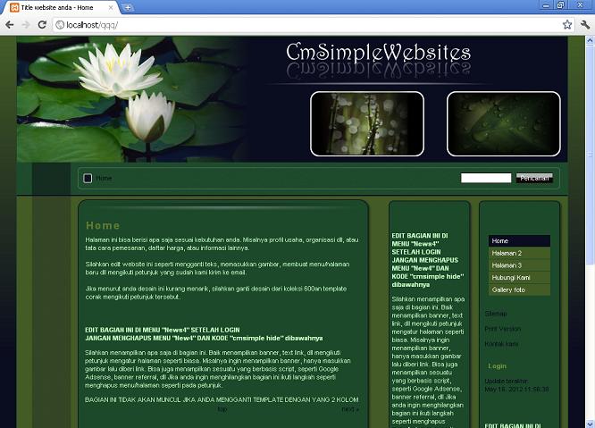 koleksi tema website