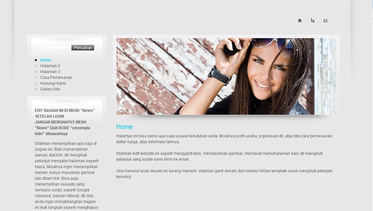 koleksi tema website