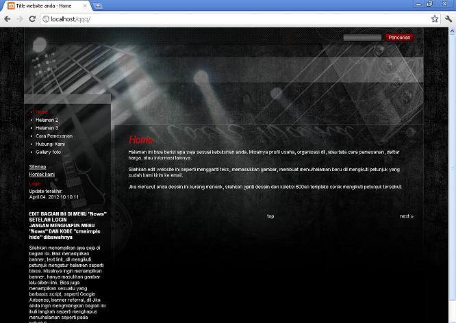 koleksi tema website
