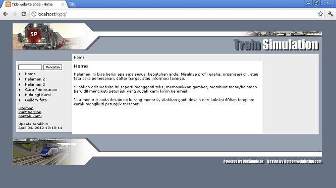 koleksi tema website