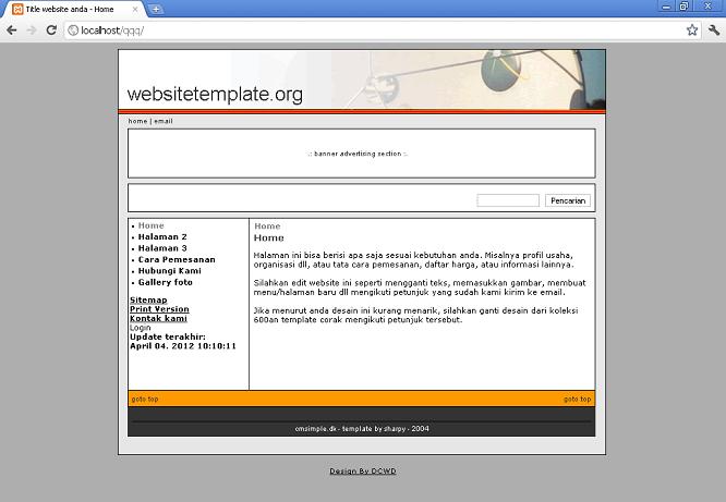 koleksi tema website