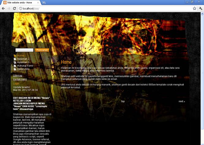 koleksi tema website
