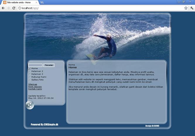 koleksi tema website