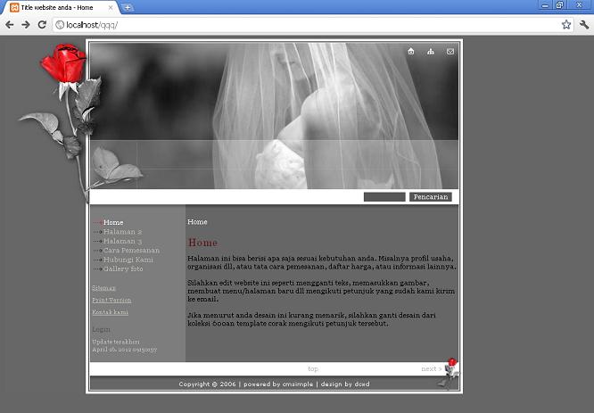 koleksi tema website