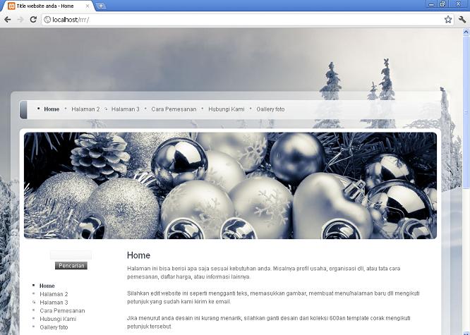 koleksi tema website