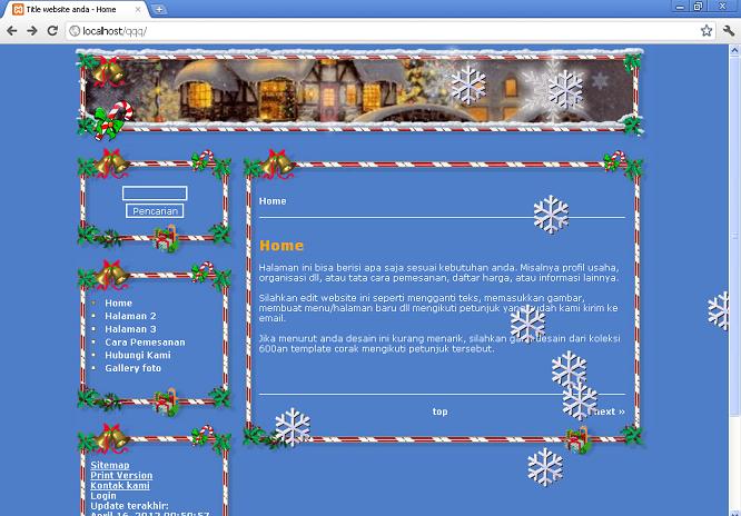 koleksi tema website