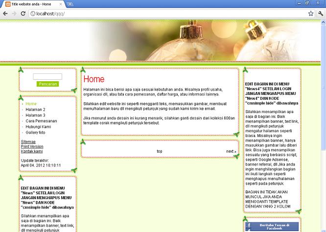koleksi tema website