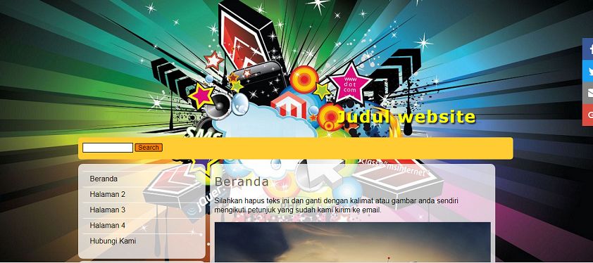 koleksi tema website
