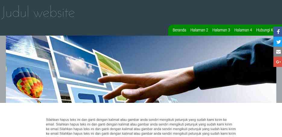 koleksi tema website
