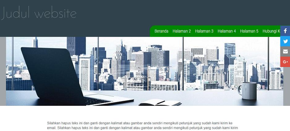 koleksi tema website