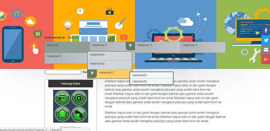 koleksi tema website