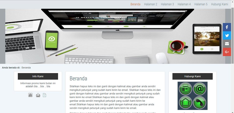 koleksi tema website