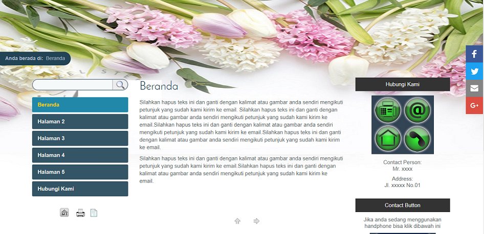 koleksi tema website
