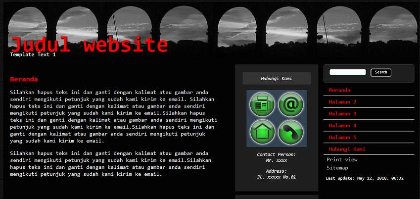 koleksi tema website