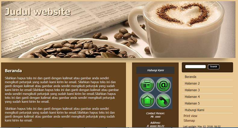 koleksi tema website