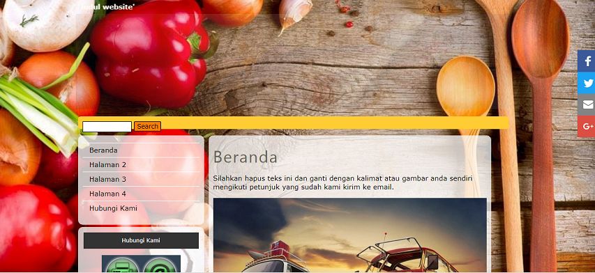 koleksi tema website