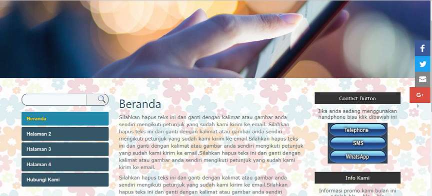 koleksi tema website